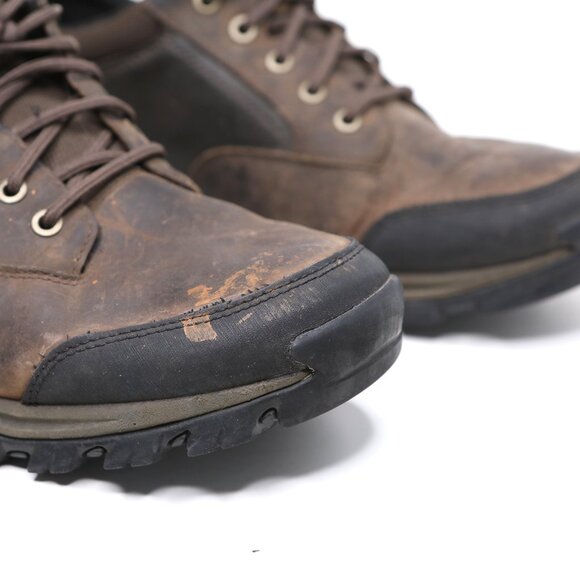Timberland Mt Maddsen Leather Waterproof Low Hiker Shoes Brown Gorpcore Outdoors - Picture 4 of 11